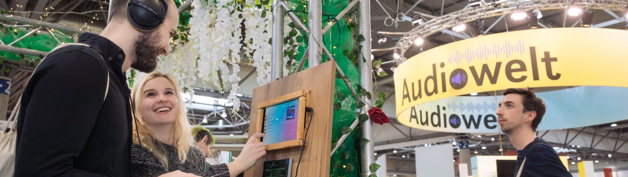 Impressionen der Audiowelt auf der Buchmesse 2025