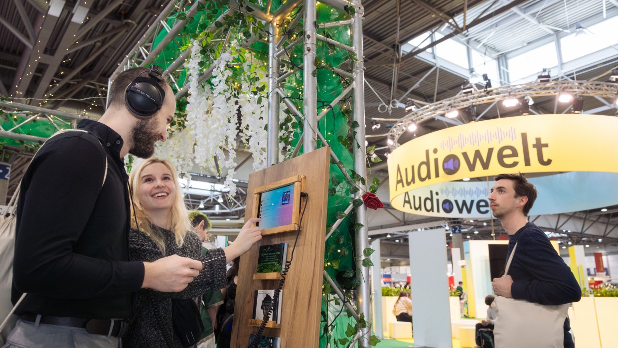Impressionen der Audiowelt auf der Buchmesse 2025