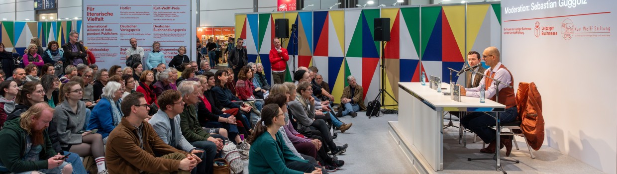 Bühnengespräch auf der Bühne "Die Unabhängigen" der Buchmesse 2025