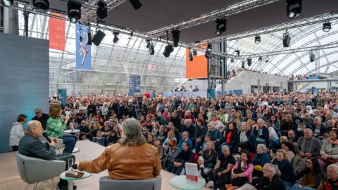 Bühnengespräch mit Gregor Gysi und Peter-Michael Diestel auf der Buchmesse 2025