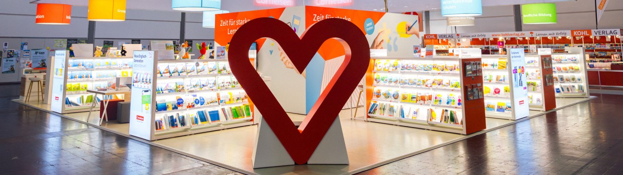 Messestand von Cornelsen auf der Leipziger Buchmesse 2025 Messestand von Cornelsen auf der Leipziger Buchmesse 2025