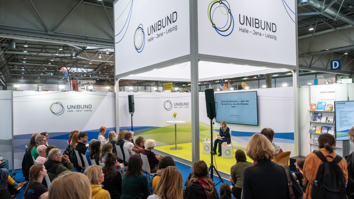 Veranstaltung im Forum Unibund auf der Leipziger Buchmesse 2026
