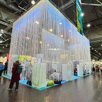Messetand des Fokusthemas Donau auf der Leipziger Buchmesse 2026