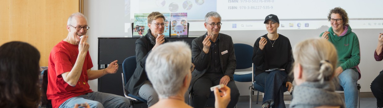 Veranstaltung "Der Rhythmus lauert überall" auf der Leipziger Buchmesse 2026