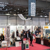 Exhibition stands in the book and printing arts sector at the Leipzig Book Fair 2024