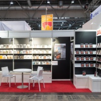 Stand construction Complete stand variant B 10 sqm row
