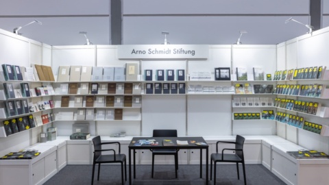 Leipzig Book Fair Stand construction Complete stand variant B 10 sqm row