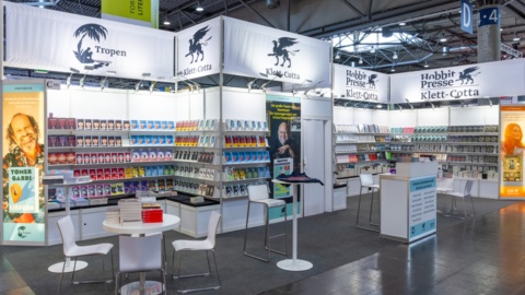 Leipzig Book Fair Stand construction Complete stand variant C corner